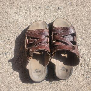 Dr. Martens Brown Leather Sandals